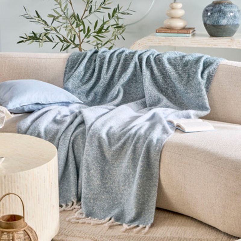 Laguna Ombre Faux Mohair Extra Large Throw [HABLLAGUN25]
