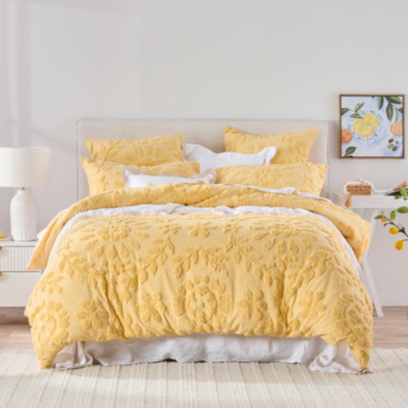 Laurel Tufted Quilt Cover Set [HABBLAUREL24]
