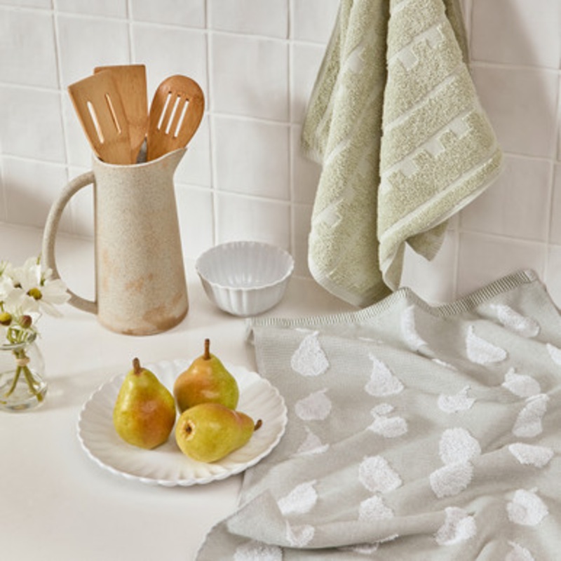 Pear Tea Towel 2pk [MUSLPEATTW25]