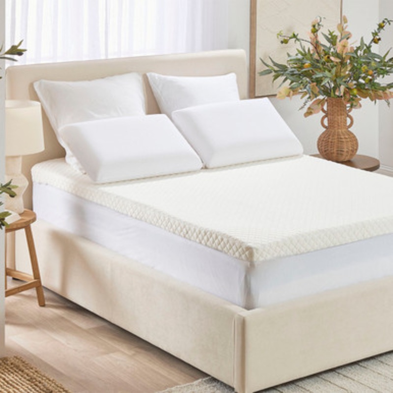 Relax Therapy 7cm Memory Foam Mattress Topper [HILBRELAX12]