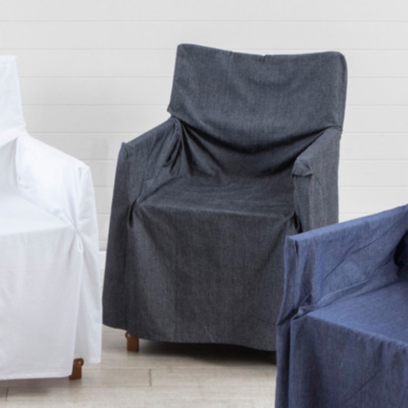Riviera Black Director Chair Cover [HABLRIVIE19PDIS]