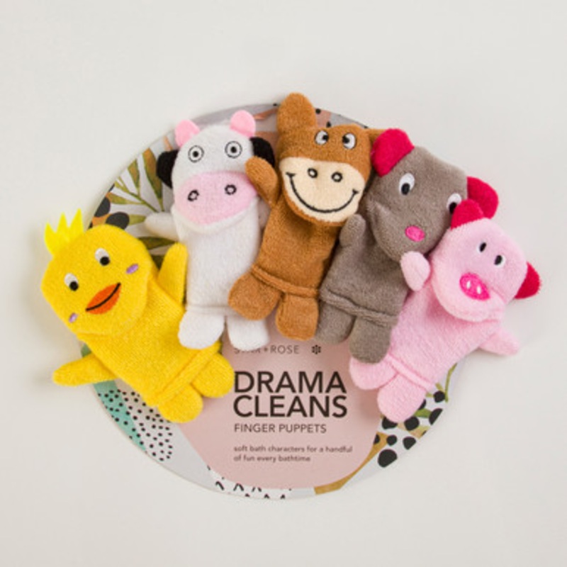 Animal Finger Puppet Bath Toy [SARBBATHT21]